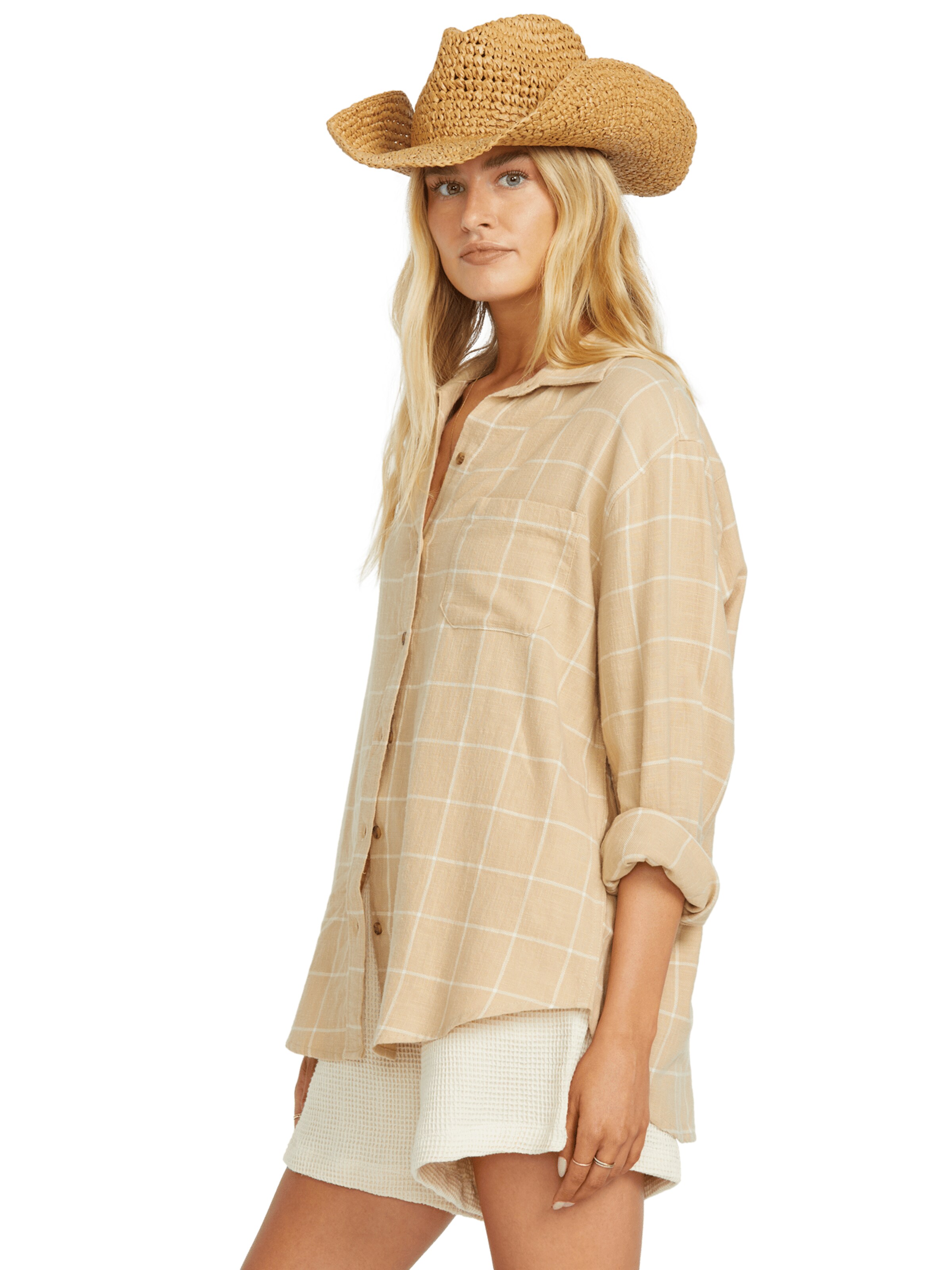 Chemisier 'Layer Up' BILLABONG en beige
