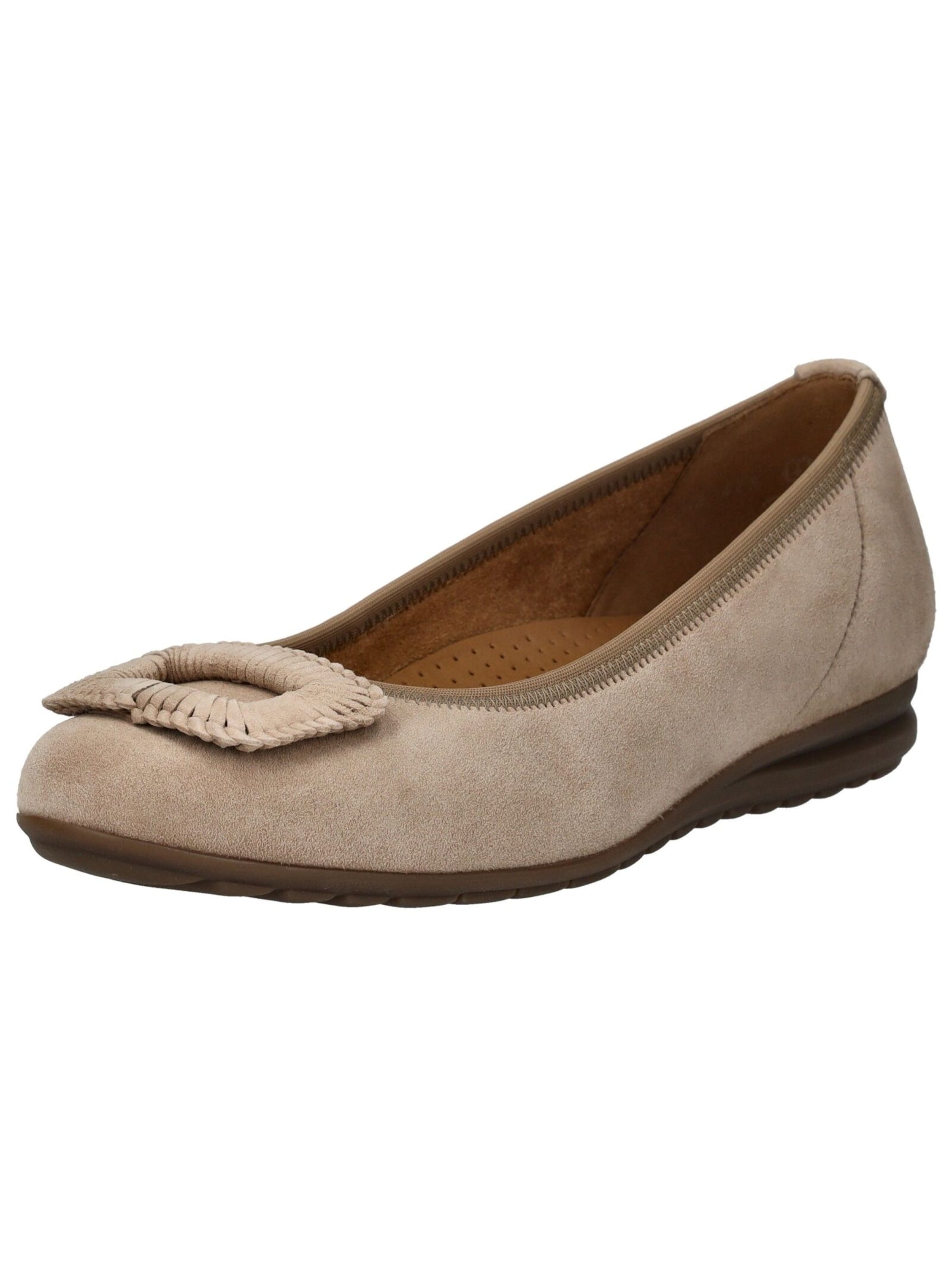 Ballerina di GABOR in beige: frontale