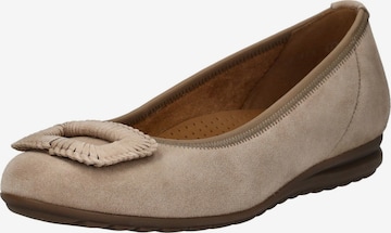 Ballerina di GABOR in beige: frontale