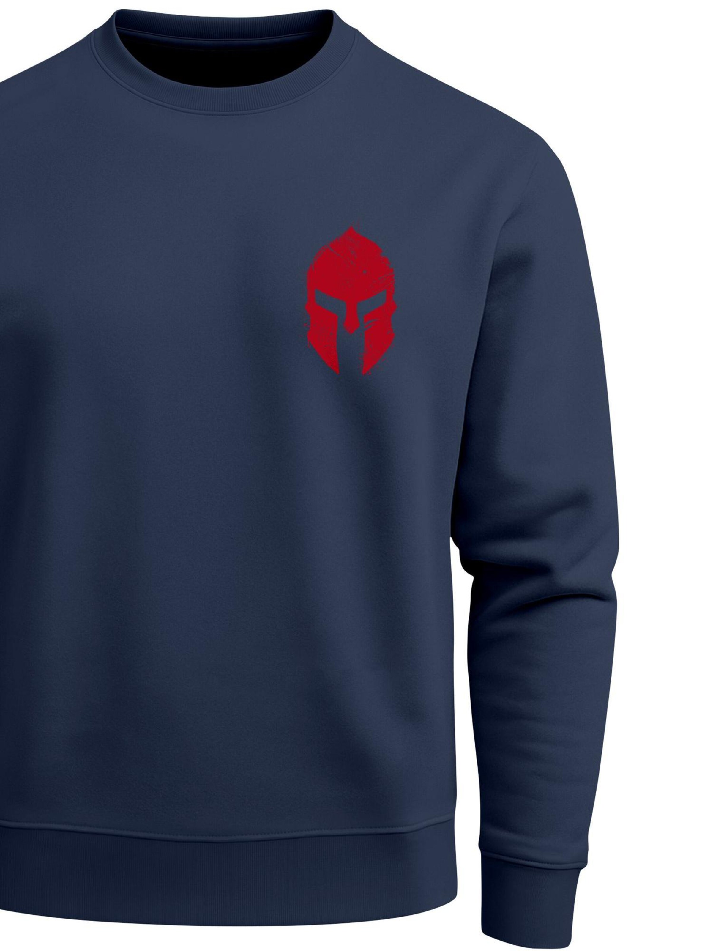 Neverless Sweatshirt 'Sparta 1'‌ in Blau