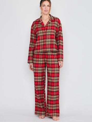 Joop Jeans - Camisa de pijama ' After Dark ' em vermelho