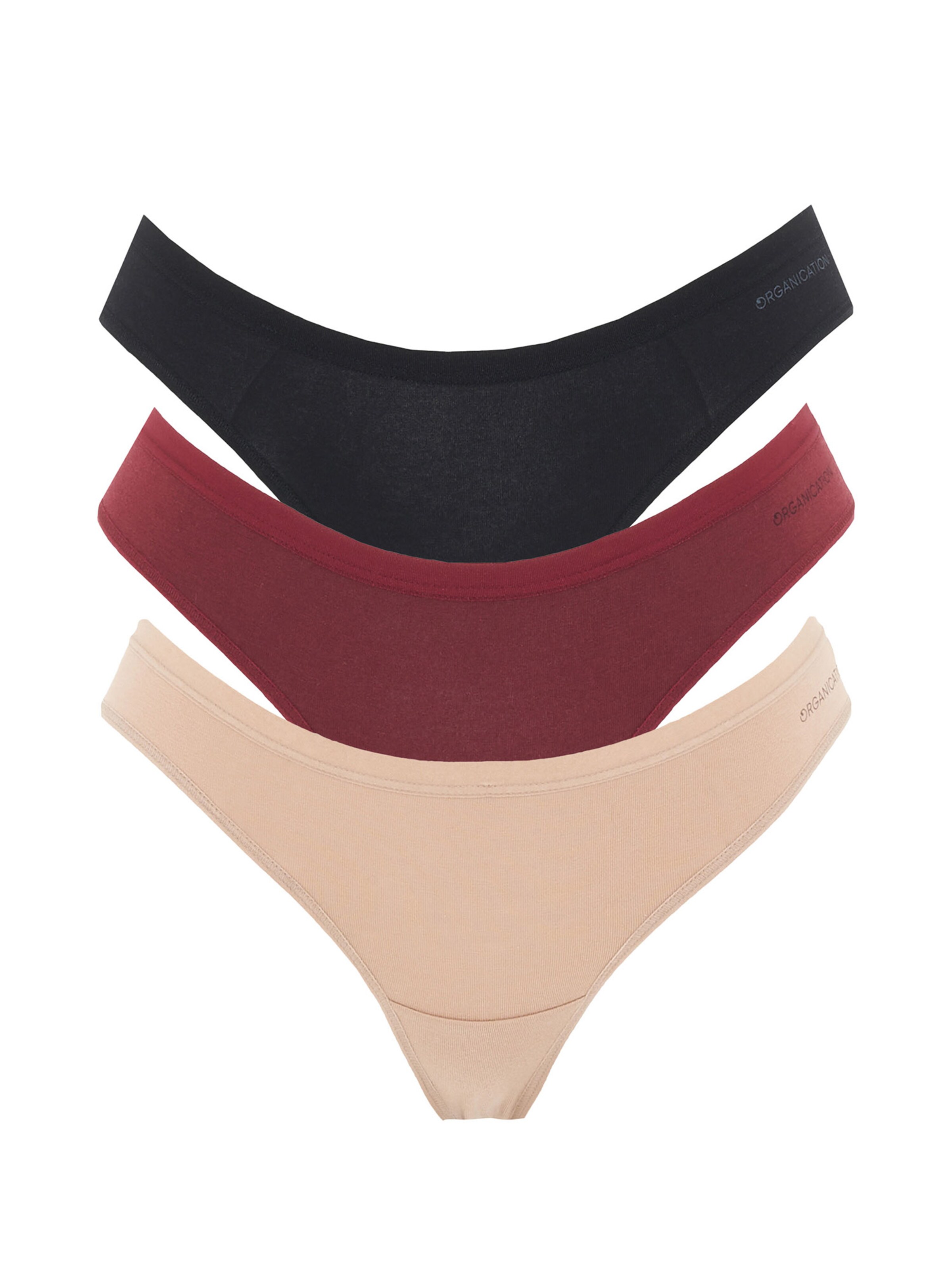 Organication Slip in Beige: Vorderseite