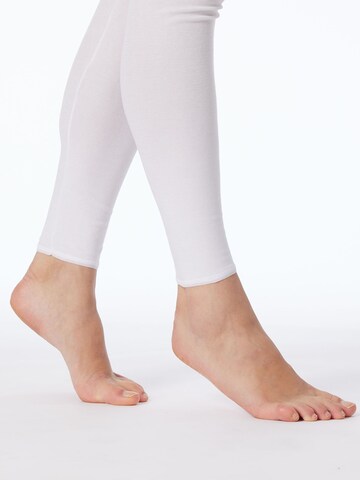 SCHIESSER Long Johns ' Luxury ' in White