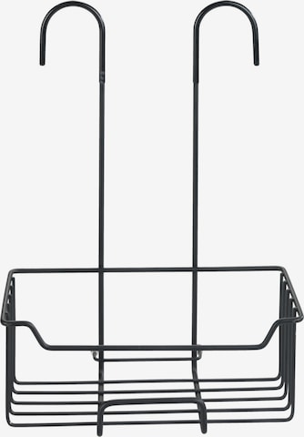 Wenko Duschcaddy 'Milo' in Schwarz: Vorderseite