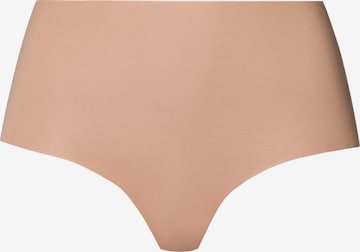 Hanro Maxislip ' Invisible Cotton ' in Beige: Vorderseite