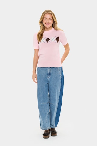 SAINT TROPEZ Pullover in Pink