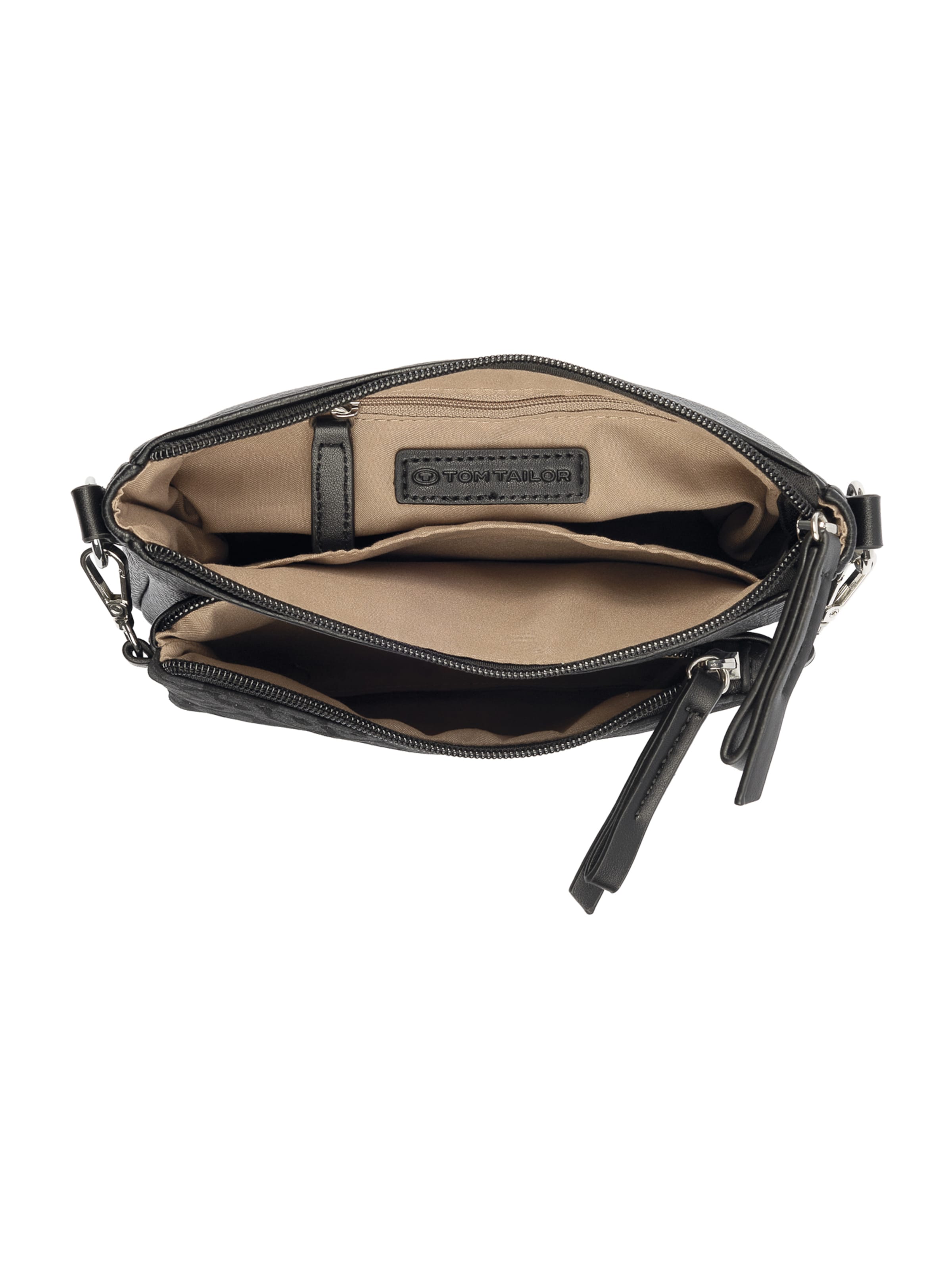 TOM TAILOR - Bolso de hombro 'SUSAN' en negro
