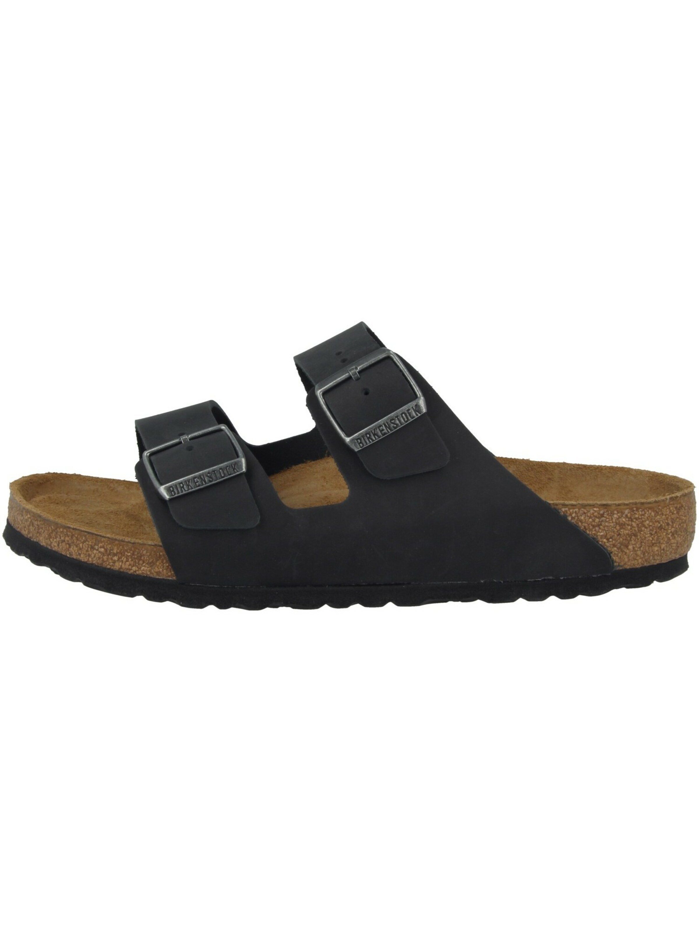 BIRKENSTOCK Pantofle 'Arizona' – černá: přední strana