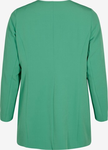 Zizzi Between-Seasons Coat 'SUMMER' in Green