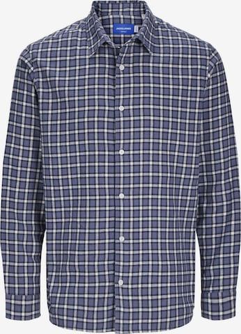 JACK & JONES Button up shirt in Blue: front