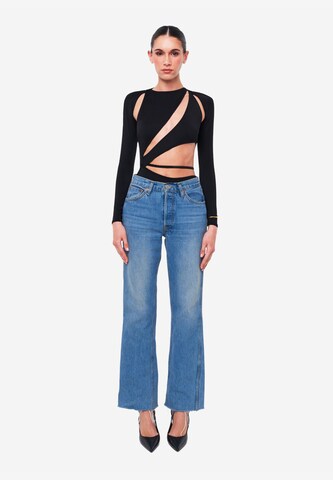 OW Collection Shirtbody 'Astral' i sort