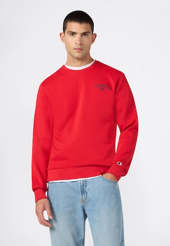 Champion - Sudadera en rojo: frente