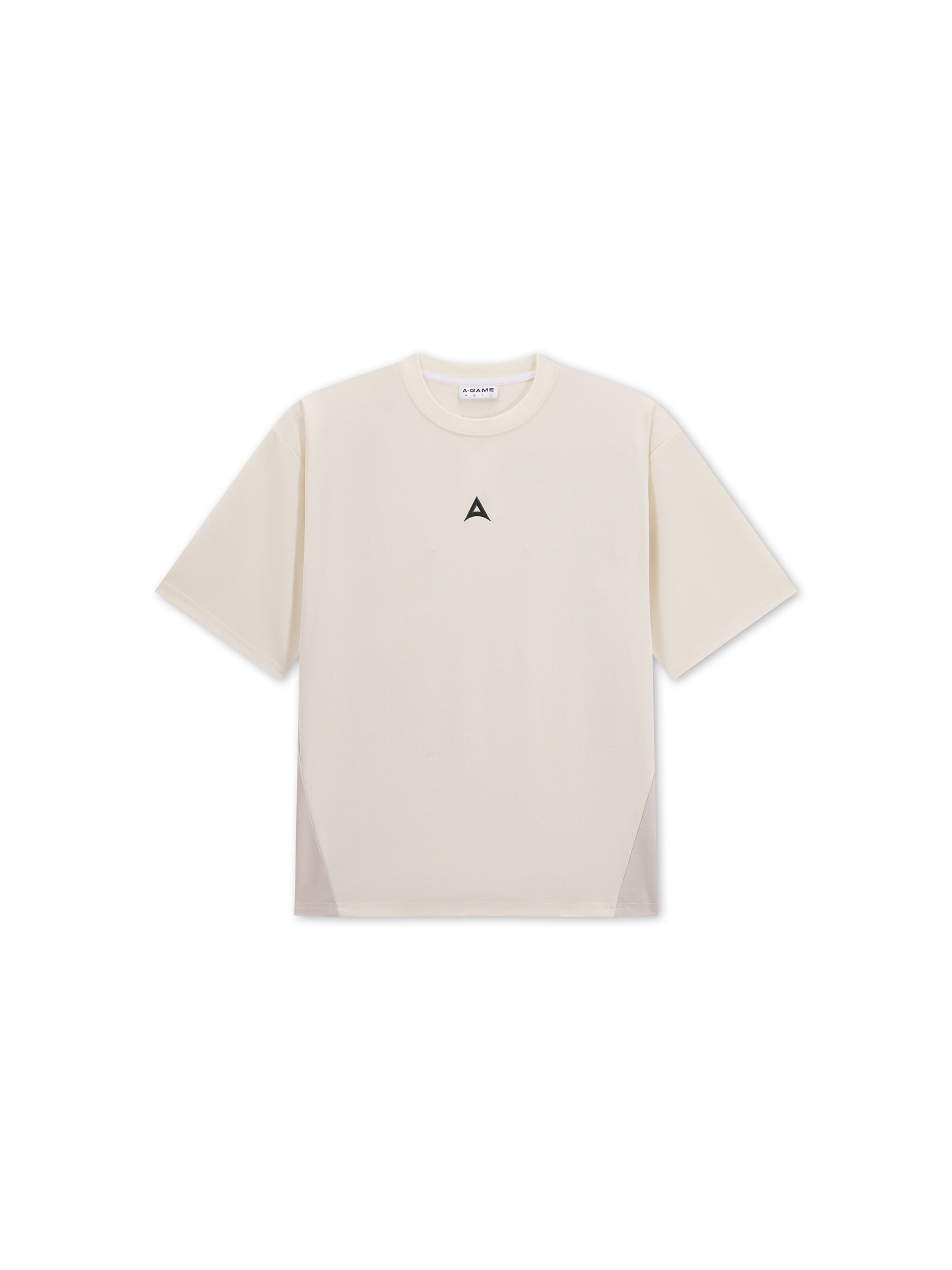 A-Game - Top desportivo em bege: frente