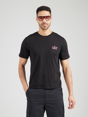 JACK & JONES T-Shirt 'JWHMykonos' in Schwarz