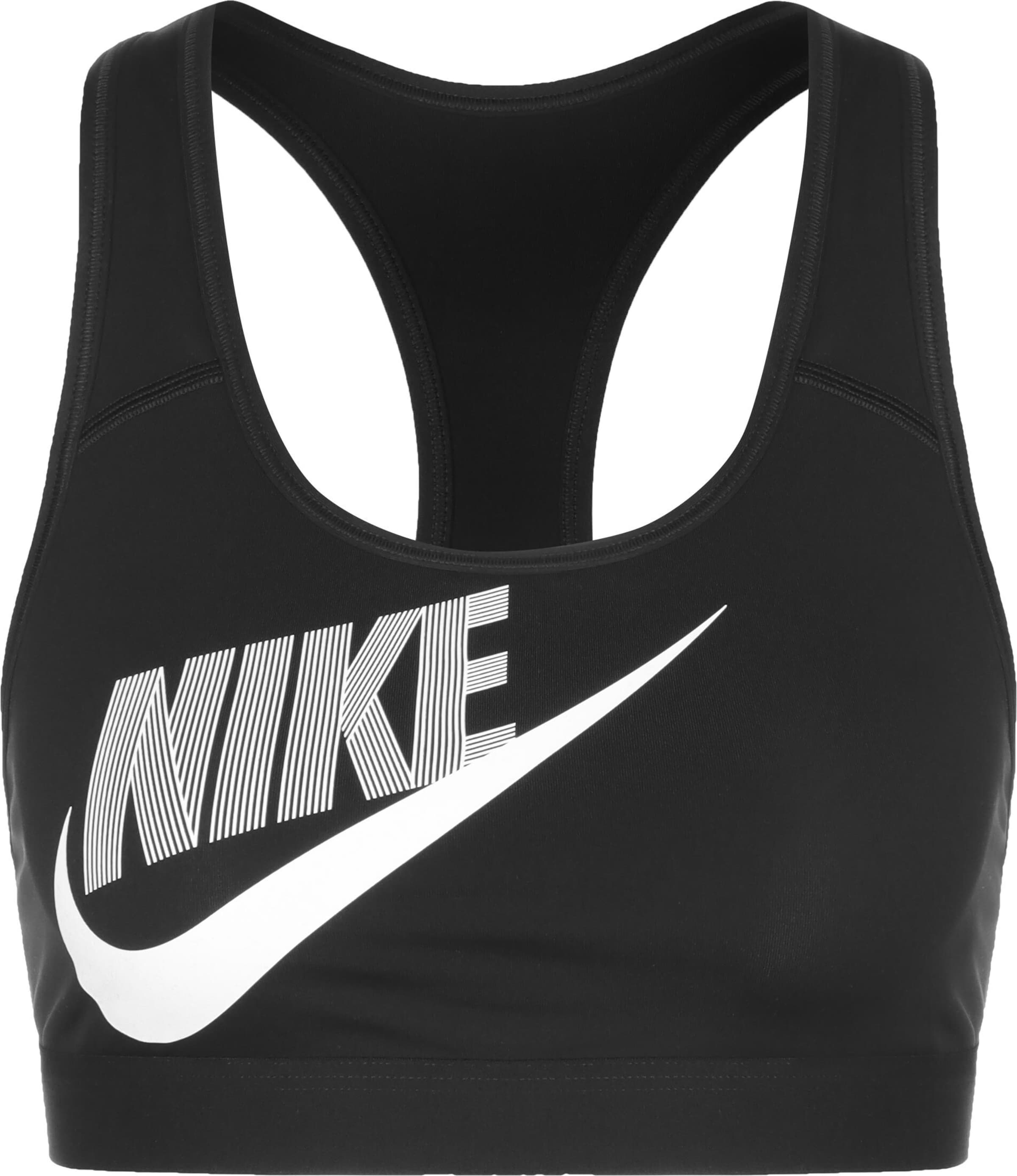 Nike Sportswear Bustier Melltartó - fekete: elől