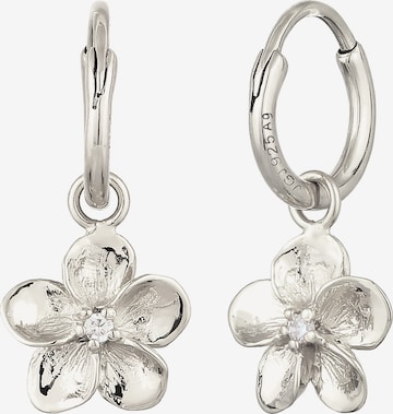ELLI Ohrringe 'Frangipani' in Silber: Vorderseite