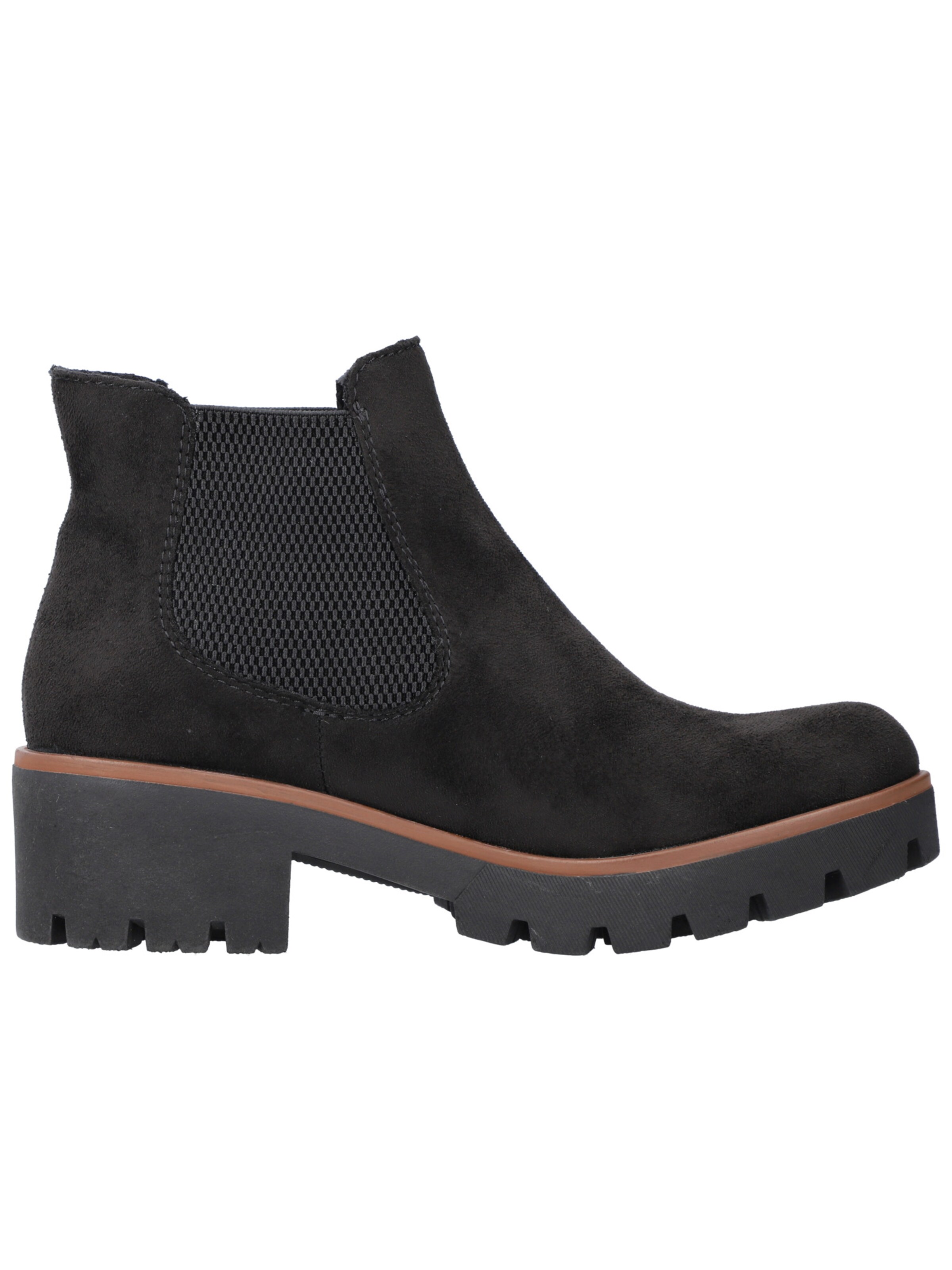 Ghete chelsea de la Rieker pe negru