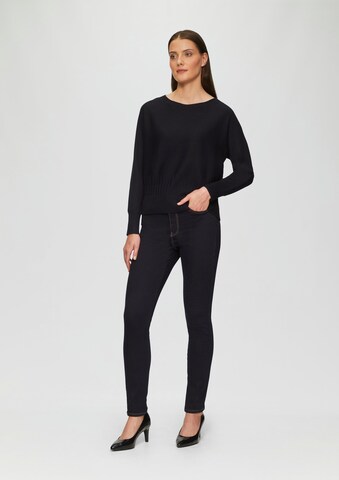 s.Oliver BLACK LABEL Sweater in Black: front