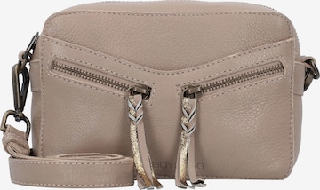 Sac à bandoulière Cowboysbag en marron : devant