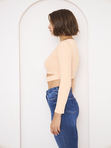 T-shirt WOMAN VISION en orange