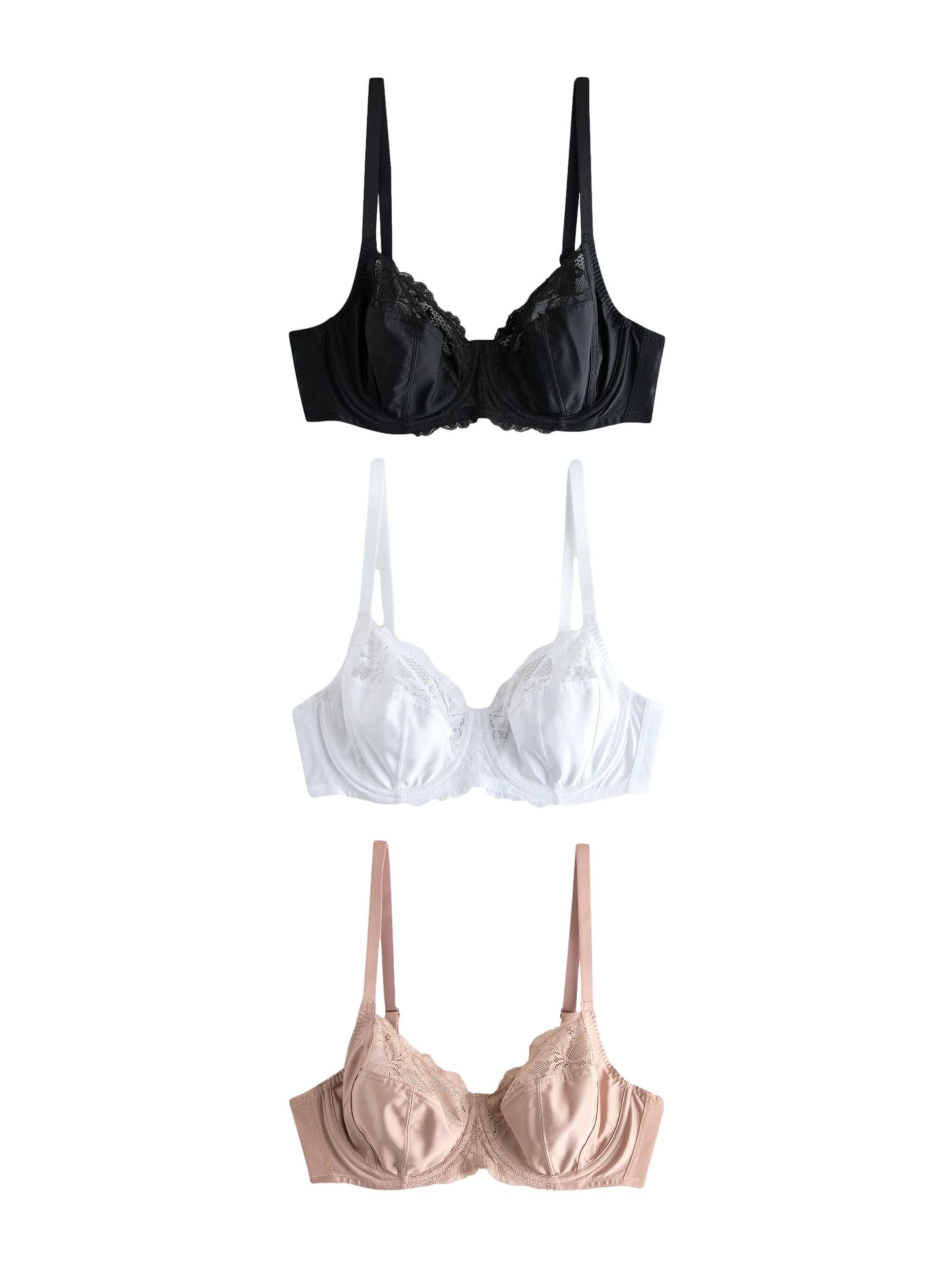 Next Бюстье Бюстгальтер в Черный: спереди