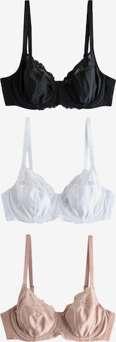 Next Bustier Rintaliivi värissä musta: etupuoli