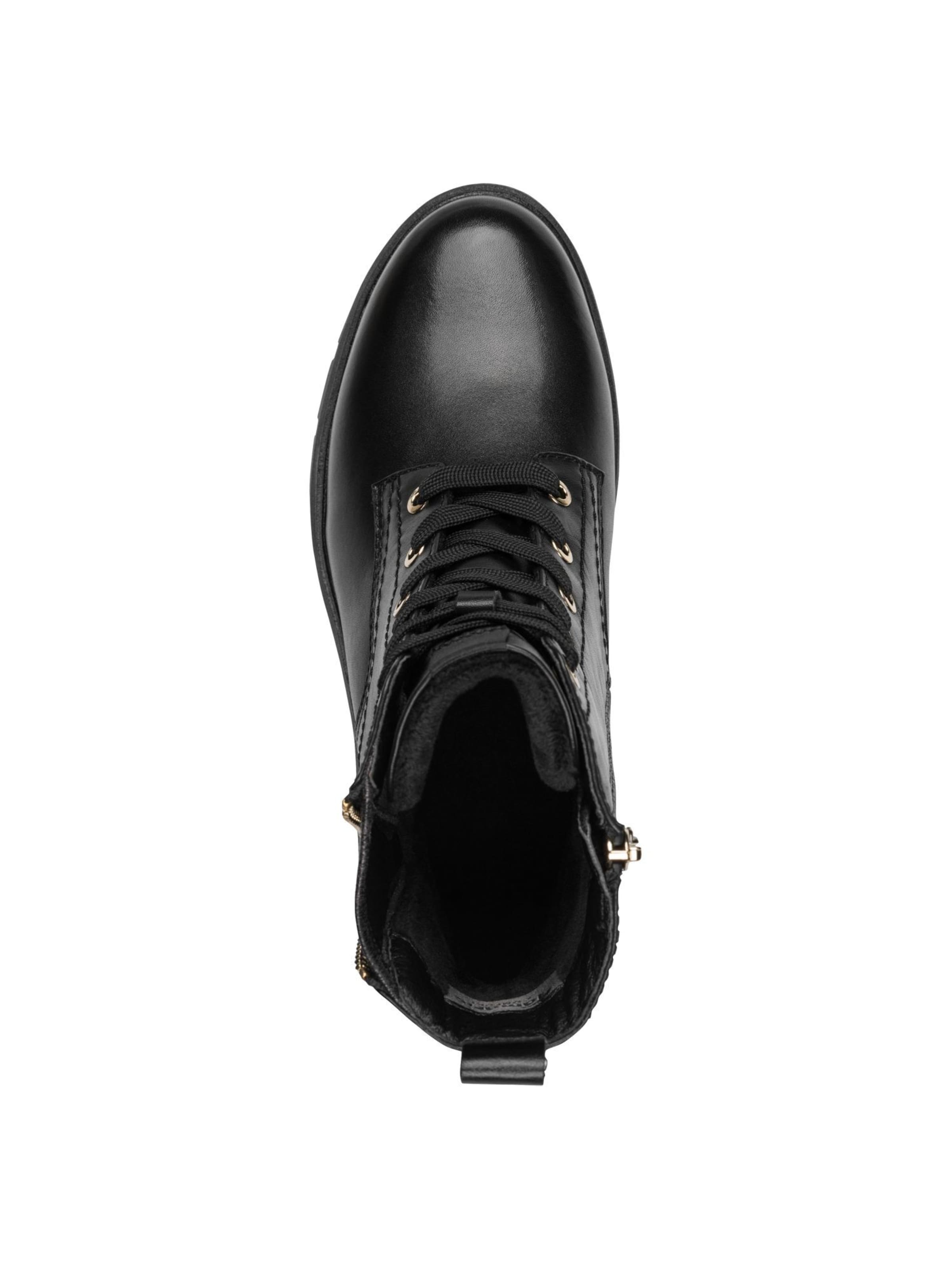 Tamaris Lace-up bootie in Black