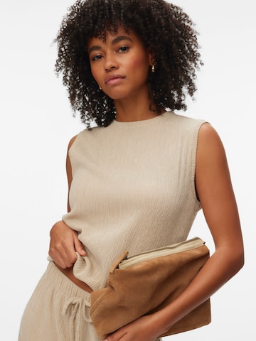 pilka VERO MODA Palaidinė be rankovių 'VMLUNA': priekis