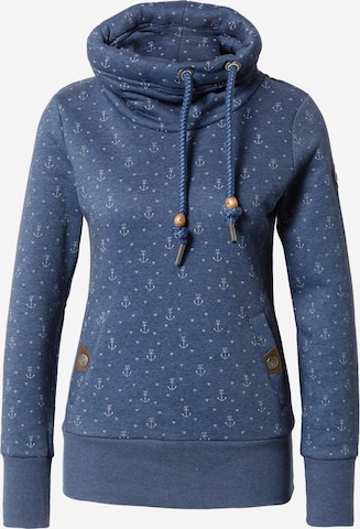 Ragwear Sweatshirt 'Rylie Marina' in Blauw: voorkant