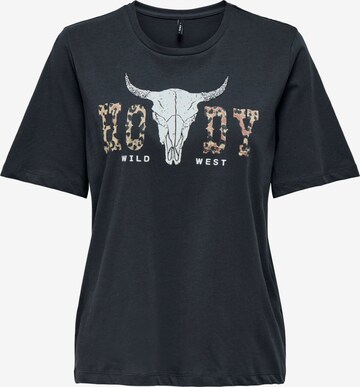 ONLY Shirt in Grijs: voorkant