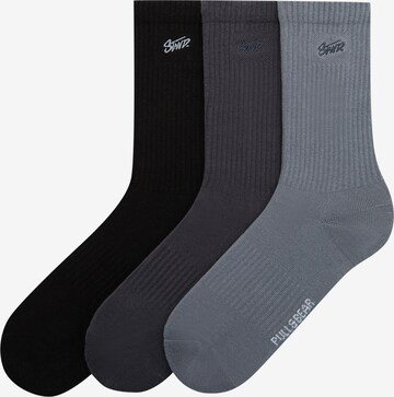 Pull&Bear Socks in Grey: front