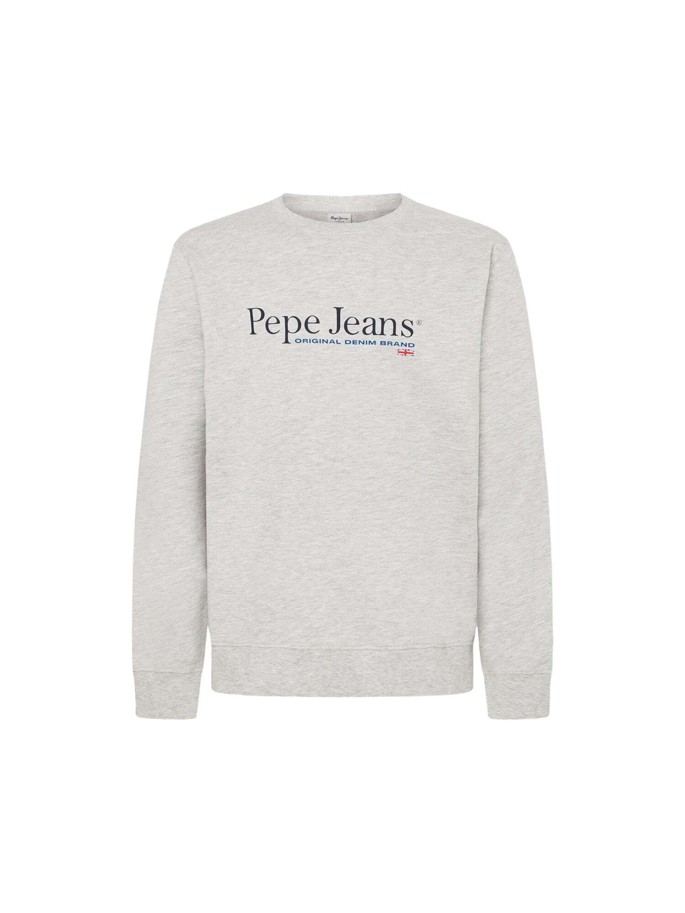 Sweat-shirt 'SEAN' Pepe Jeans en gris : devant