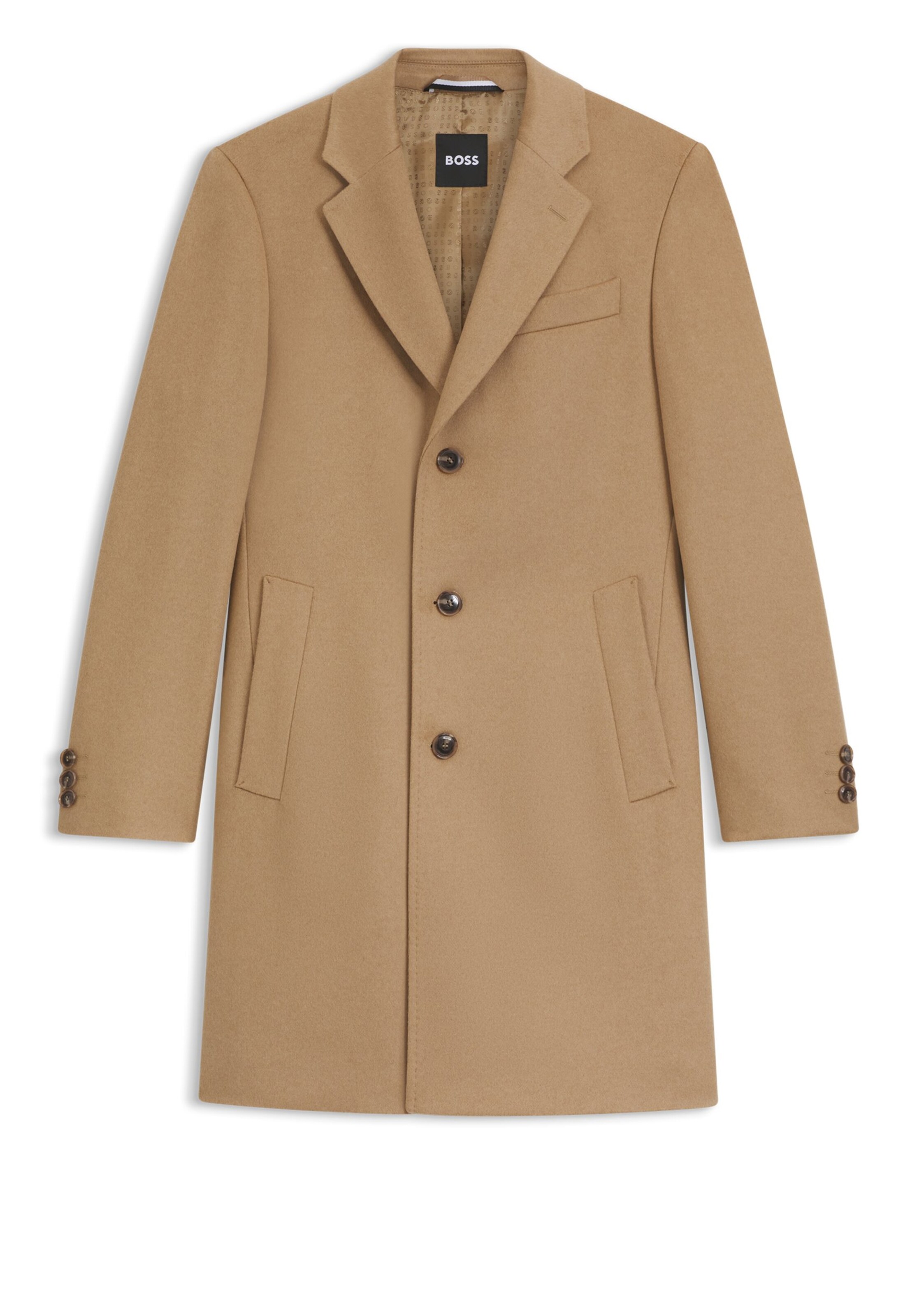 BOSS Übergangsmantel in Beige: Vorderseite