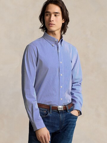 Regular fit Camicia di Polo Ralph Lauren in blu: frontale