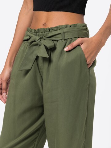 TOM TAILOR DENIM Loose fit Pants in Green