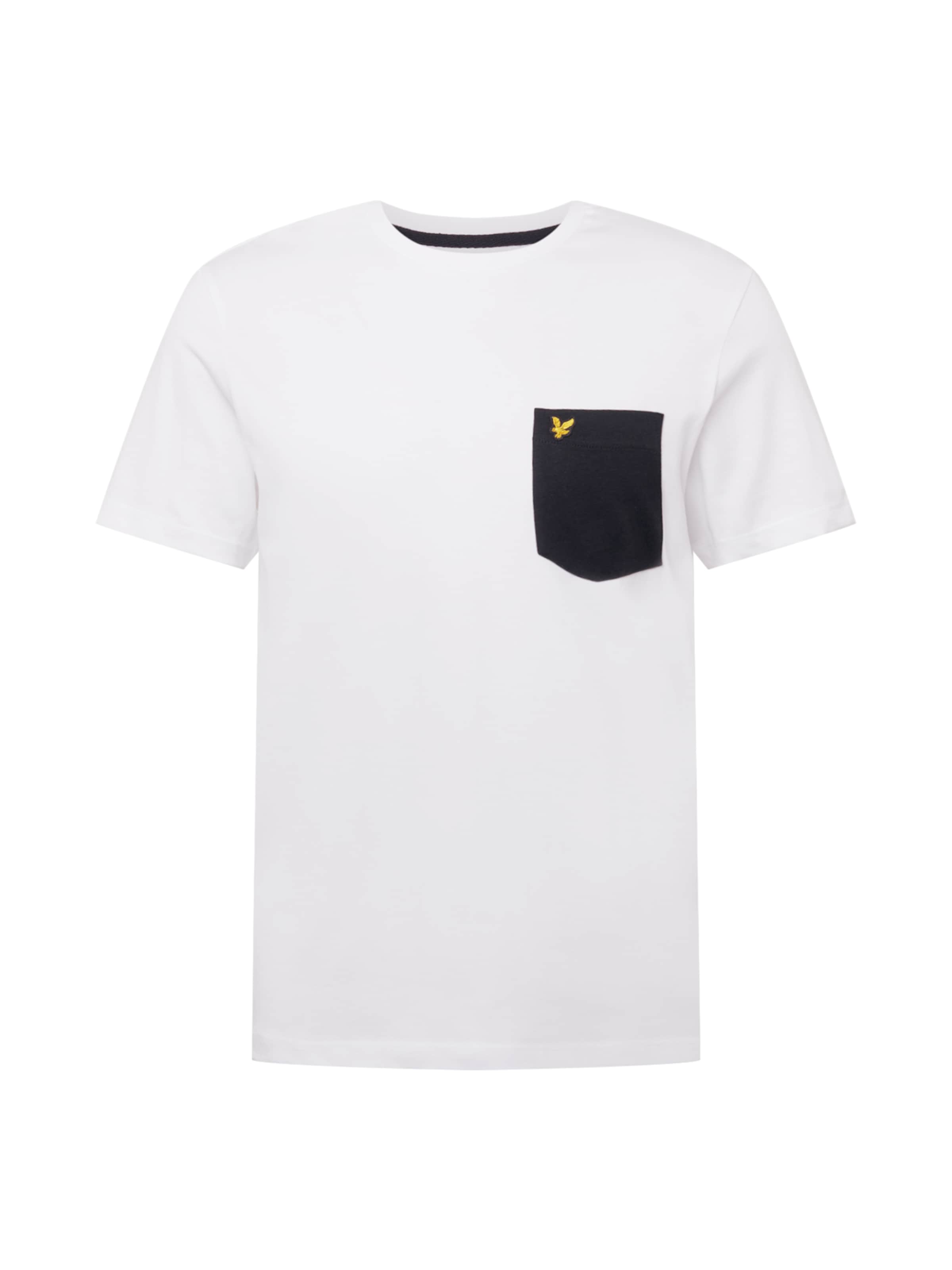 Lyle & Scott T-shirt i vit: framsida