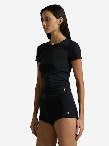 T-shirt ' Club Cotton ' Polo Ralph Lauren en noir : devant
