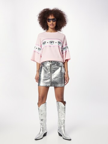 Chiara Ferragni T-shirt i rosa