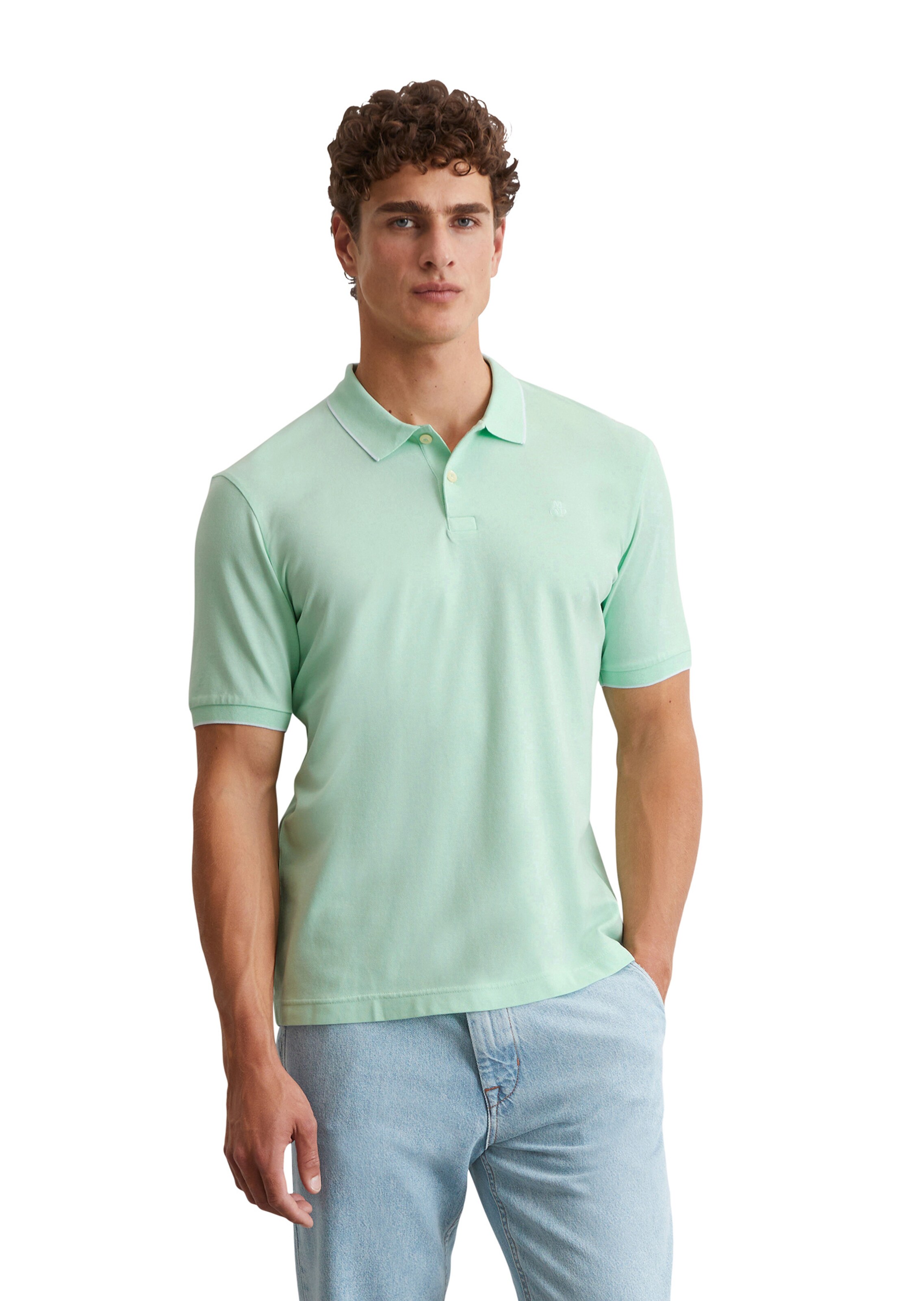 Marc O'Polo Shirt in Green: front