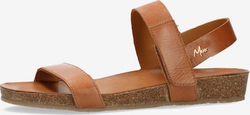 MEXX Sandals 'GROOVE' in Brown: front