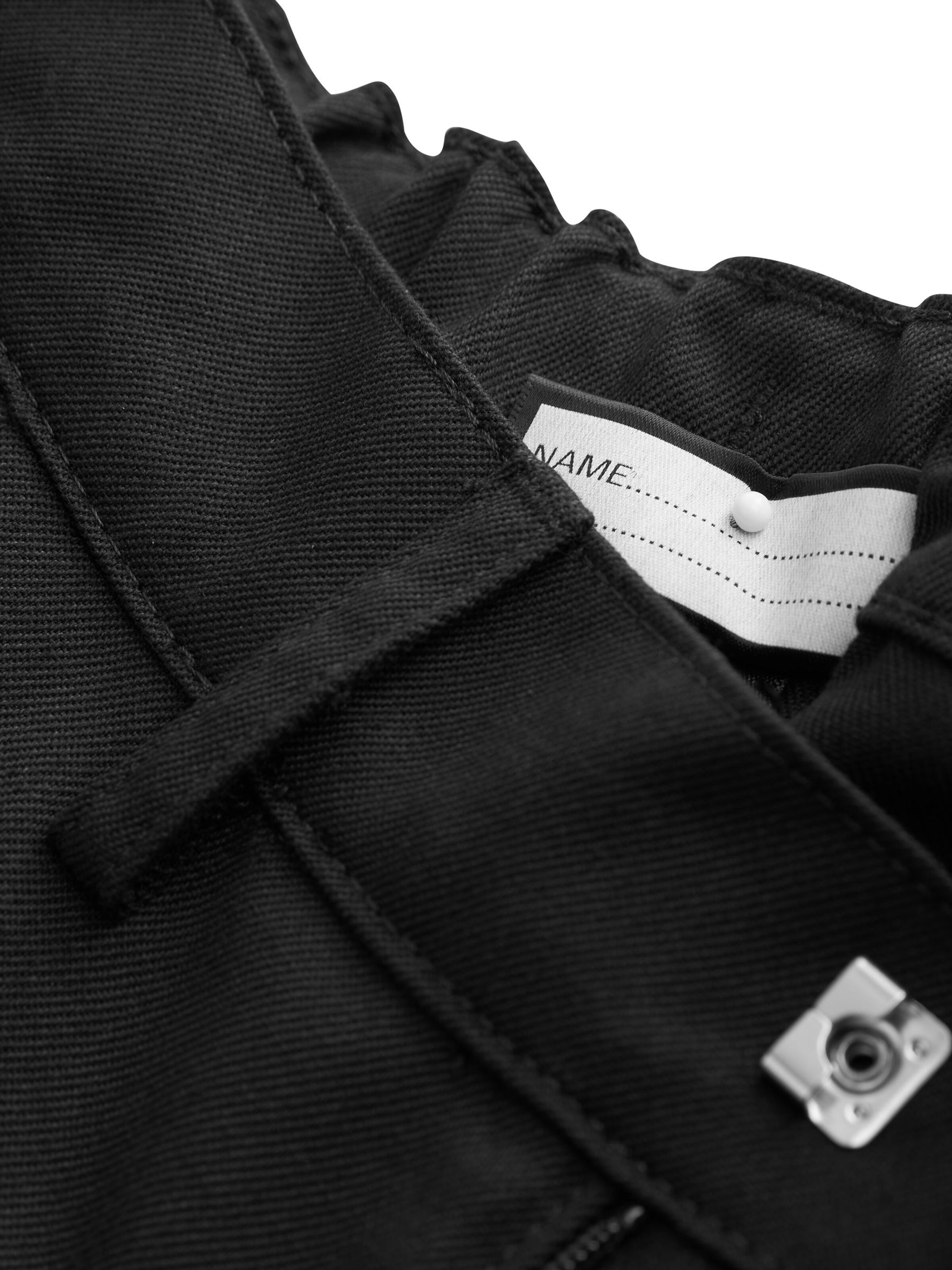 Next Regularen Hlače | črna barva