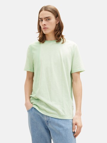 TOM TAILOR DENIM Shirt in Green: front