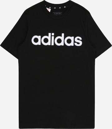 ADIDAS SPORTSWEAR Funkcionális felső 'Essentials Linear Logo ' - fekete: elől