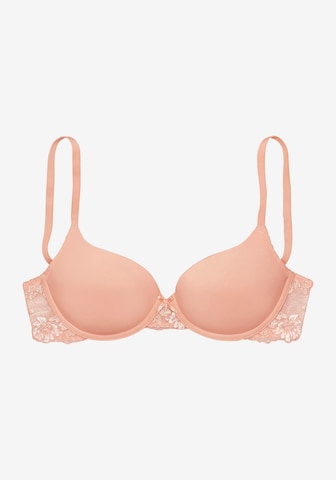 NUANCE Push-up Bra in Orange: front