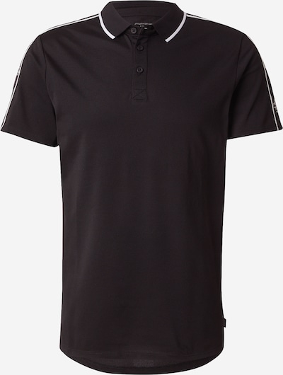 GUESS Koszulka 'QUATTRO' w kolorze czarny / białym, Podgląd produktu