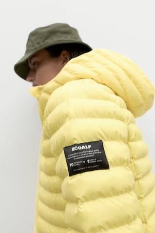 ECOALF Between-Season Jacket 'ATLANTIC' in Yellow