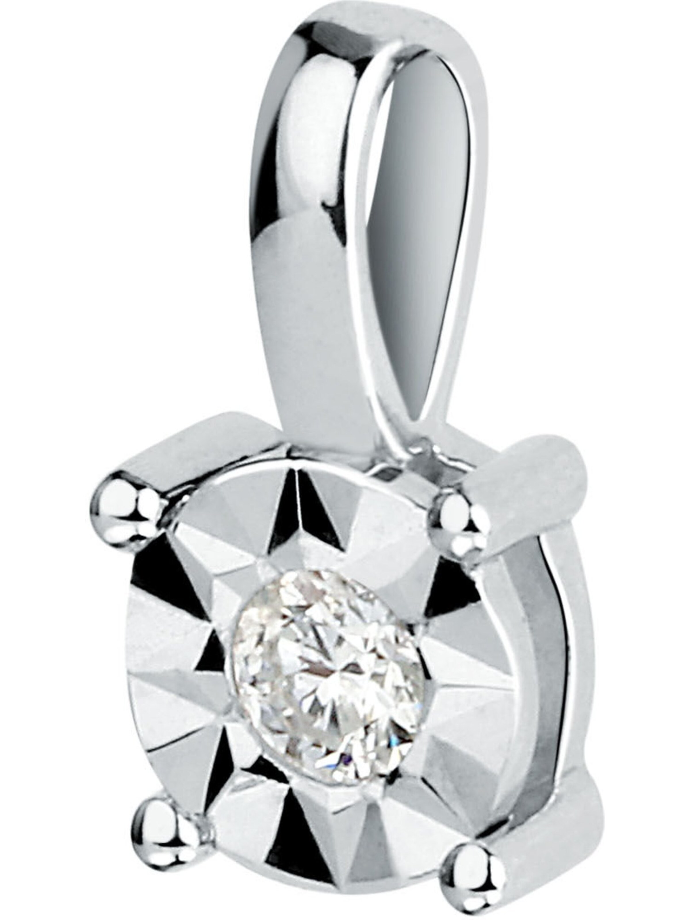 CHRIST Pendant in White: front