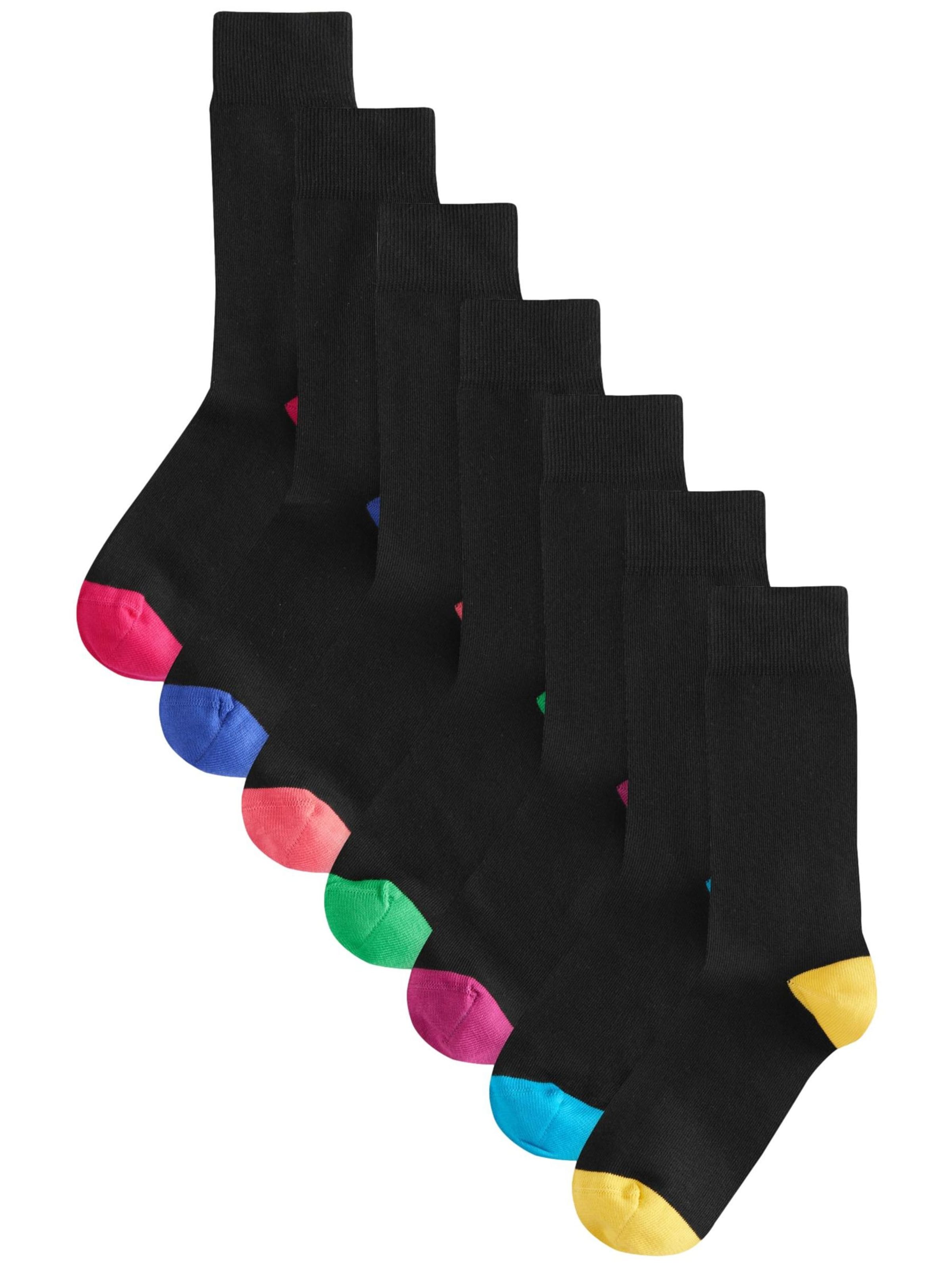 Next Къси чорапи в черно: отпред