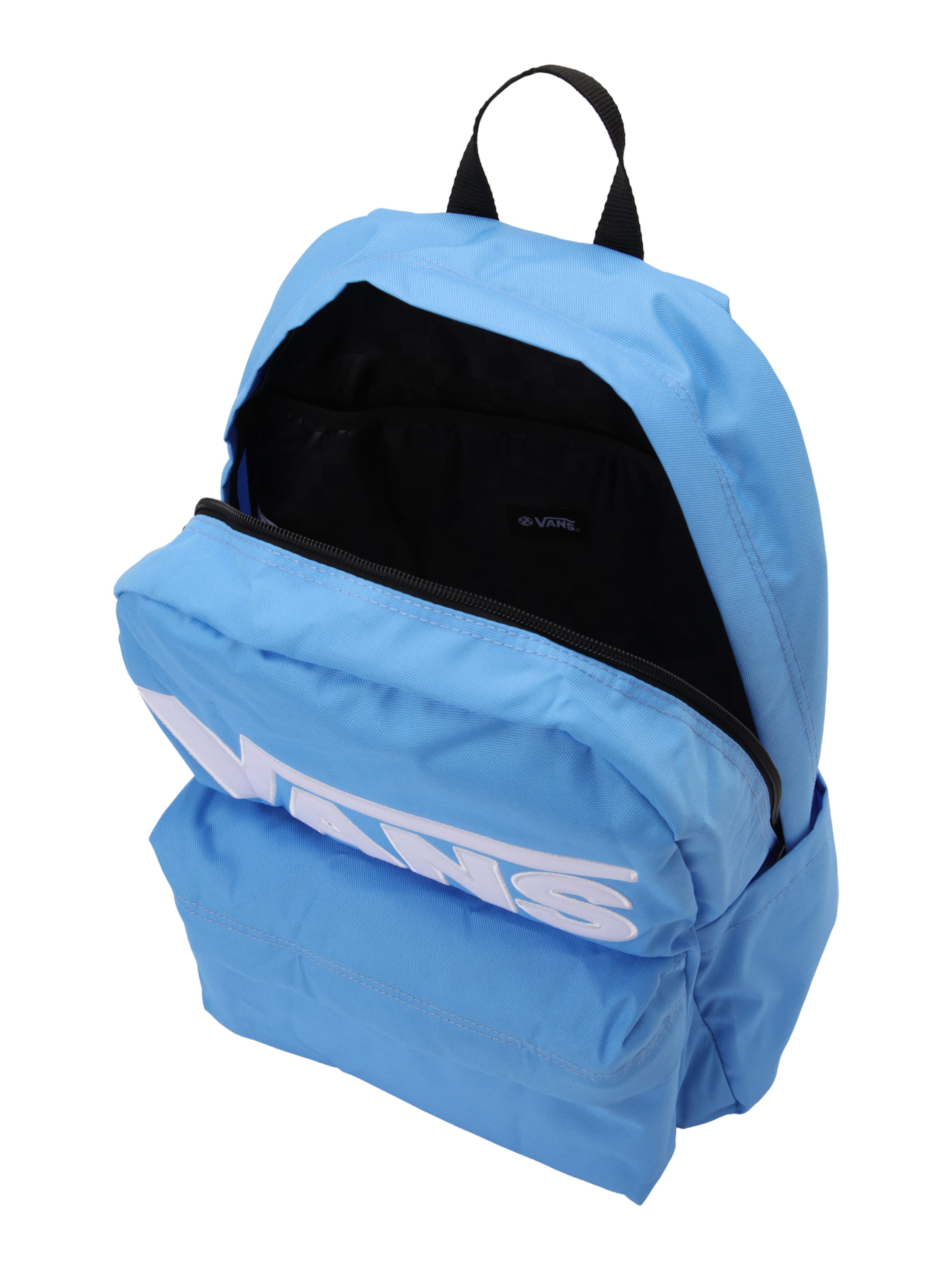 VANS - Mochila 'Old Skool' en azul: arriba