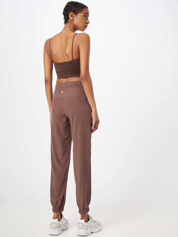 Athlecia Workout Pants 'Austberg' in Brown
